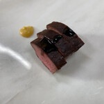 スタミナ苑 - ハツのたたき