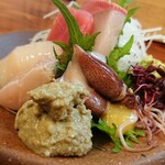 酒ト飯 ヤマダ - 本日のお造り盛合せ