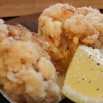 酒ト飯 ヤマダ - とりから挙げ(ハーフサイズ)