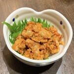 三酉屋 - あさりのチャンジャ385円