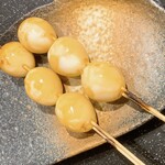 三酉屋 - うずら卵176円/本