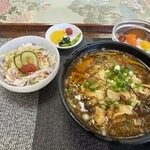 中国料理 頤和園 - ミニ酸辣湯麺