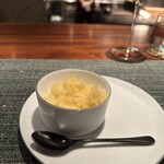 蒼 - 【金沢柚子のグラニテ】★★★★
      柑橘の香りと、苦味と清涼感が、冷感と共にパーンっと突き抜ける！
      口直しとしての立ち位置はもちろんのこと、単体でもめちゃくちゃ美味しい！
      