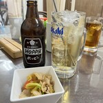 うらふね - ホッピーセット（480円）