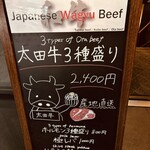 焼肉ホルモン はねいし - メニュー