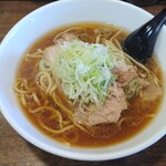 Mendokoro Hiroki - 醤油らあ麺（太麺）