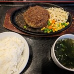 Yakiniku Kamon - ハンバーグランチ800円