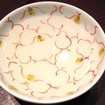 青華こばやし - 椿の花をあしらった酒器