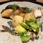 京味 もと井 - サクラマスのタレ焼き