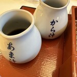 永坂更科 布屋太兵衛 - あま汁からいただきました。もう少しつゆ欲しかった。