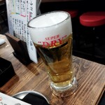 オカン焼肉 紅ちゃん - 生ビール