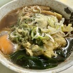 Kinusoba - 春菊そば 400円、生卵 50円
                        2024年3月5日