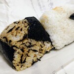 米屋の手作りおにぎり　多司 - ツナマヨ160円 金ごまひじき170円