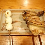 とり喜 - 白玉 & てばやき