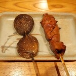 とり喜 - しいたけ & ちぎも