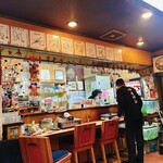 Tsuruhashi - 店内、座敷に座りました