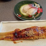 にぎりの徳兵衛 - 穴子一本　北寄貝