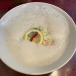 ナカムラボ。TOKYO - 鶏白湯soba(+無料のライス