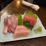 八丈島郷土料理 源八船頭 新小岩店 - 刺身盛り