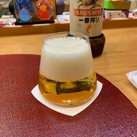 懐石 古都 - 一番搾り　富士山グラス