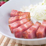 アメ村社員食堂 - 厚切りベーコン