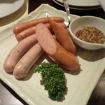 シュバイン　ハーベン - ソーセージ盛り合わせ（小）