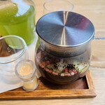 和カフェTsumugi - べっぴん茶（温茶）