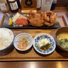 Tenjin Shokudou Haru Kicchin - 丸ごとカニフライとカニクリームコロッケ定食 1200円