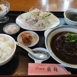 四川料理 蘭梅 - 「四川焼白（自家特製豚バラの高菜蒸し）1,100円