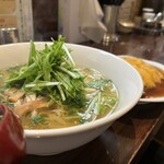 好麺 - 天津丼ランチ　ミニ天津丼&鶏そば