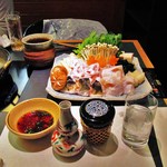 Shabushabu Nihon Ryouriki Soji - 再訪：てっちりの具・継ぎ酒