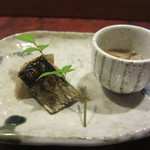 鮨秀仙 - お通し　にしん