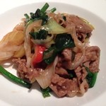 くろさわ東京菜 - 14.1月　牛肉オイスター炒め