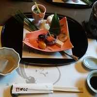 がんこ 高瀬川二条苑 - お昼の特別懐石料理の吹き寄せ