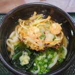 讃岐うどん 菊家 - 具沢山かき揚げ