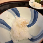 山玄茶 - お焦げもほんの少しだけいただきます。