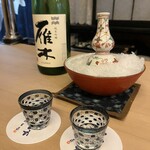 山玄茶 - ★雁木・純米吟醸・みずのわ(山口) 去年、全国を旅した中で良かった山口県。今、超人気らしいですね。スッキリとした後味ながら爽やかに香るフルーティーさ。お料理を邪魔しないからおすすめ。