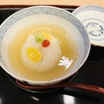 山玄茶 - 京都の冬といったら、やっぱり蕪蒸し。熱々ふうふうしながらふわふわシャキシャキとした食感を楽しみます。雪に見立てたようなビジュアルも趣があって良き♥️