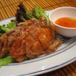 Fried soft shell crab