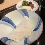 山玄茶 - まずは何もつけずにそのままでいただきます。