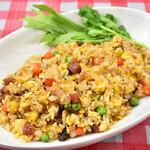 Beef and pineapple fried rice