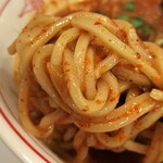 蒙古タンメン中本 - 麺アップ