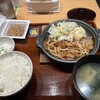 やよい軒 - いつも食べちゃう生姜焼き。納豆トッピング。