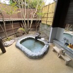 旅籠 香乃蔵 - 部屋の露天風呂