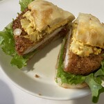 丹青 - チキンカツサンドカレータルタル