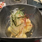 旅籠 香乃蔵 - 牡蠣と根菜の餡掛け