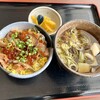 シーフードレストラン オールドリバー - 帆立親子小丼セット