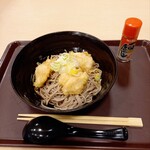 北のたまゆら - 料理写真:冷やしとり天蕎麦 590円