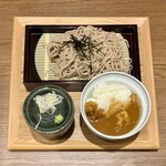 蕎麦 いまゐ - 蕎麦屋のカレーセット ¥830