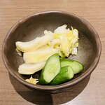 煮込うどん 山本屋本店 - 漬物